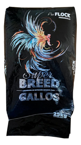 Purina Super Breed Pro Flock 25kg Alimento Gallos Desarrollo