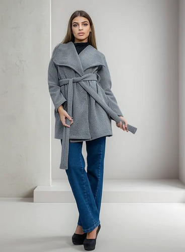 Tapado Londres Con Tira Y Bolsillos De Invierno