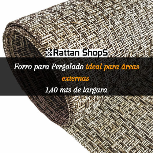 Imagem 2 de 5 de 21m² Forro Área Gourmet Pergolado Sintético Pode Molhar