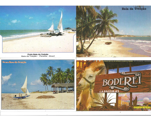Cartão Postal Antigo Cidades Da Paraíba - Lote C 29 Un - A76