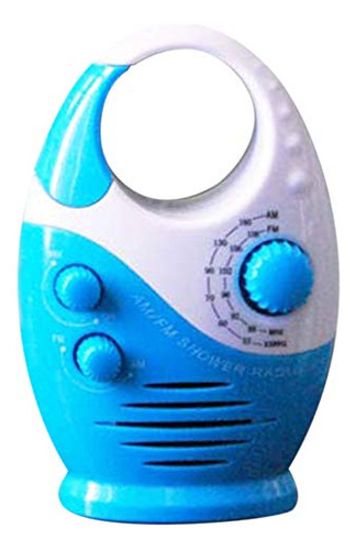 Radio De Ducha, Radio De Baño, Am Fm, Impermeable, Colgante