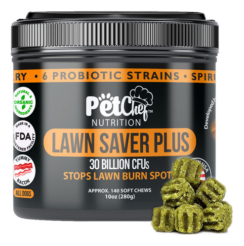 Pet Chef Nutrition Lawn Saver Plus - Masticables Probiticos