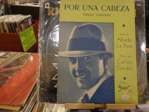 Partitura Carlos Gardel Le Pera Tango Canción N