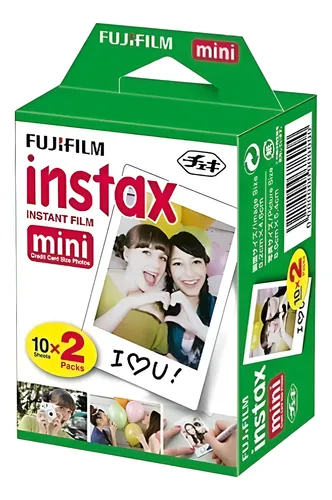 comprar Cartucho Fujifilm Instax Mini Iso 800, 20 Hojas