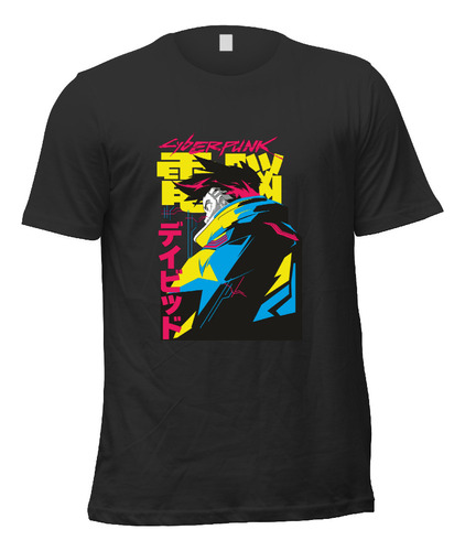 Playera Anime Cyberpunk Edgerunners David A2