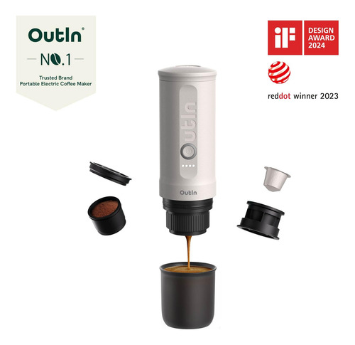 Portable Electric Espresso Machine Outin Nano W/ Usb-c