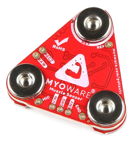 Sensor Muscular 2.0 - Compatible Con Arduino - Sensor De Ele