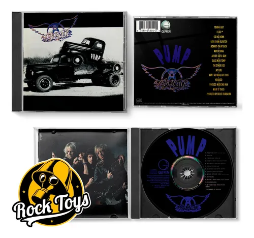 Aerosmith - Pump 1989 Cd Vers. Usa (Reacondicionado)