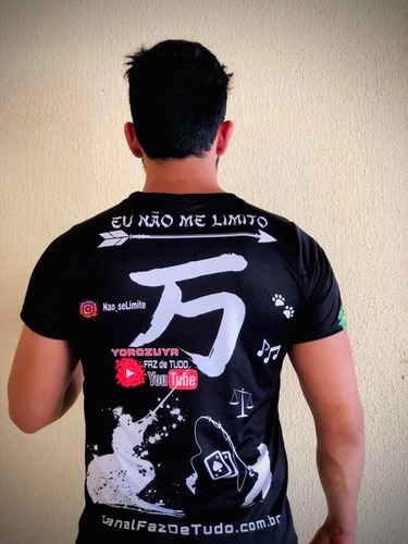 Camiseta Camisa Blusa Dry 35% P. Uv Baby Look - Yorozuya