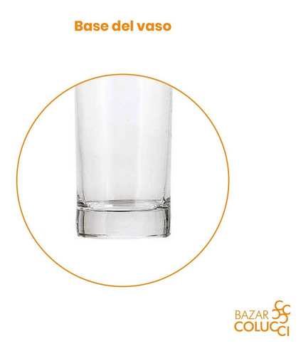 X12 Vaso Cañita Bermudas, Rigolleau - Bazar Colucci