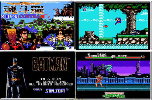 4 In1 | Yh-410 /captain America Cartucho Famili | 8 Bit Game