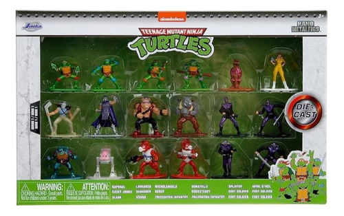 Tortugas Ninja Figuras Diecast (metálicas) 