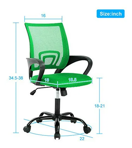 Silla De Oficina Ergonómica Compatible Con Escritorio.