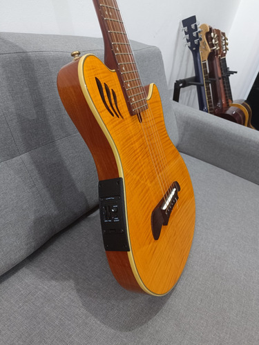 Kit Moldura + Captador Uk300t Violão Condor Cfn Cfs