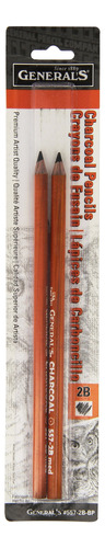 General Pencil 557-2b-bp Lapiz Carbon (2 Unidad 1 Unidad)