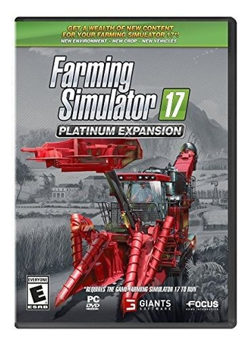 Expansión Simulador De La Agricultura 17 Platinum - Pc.