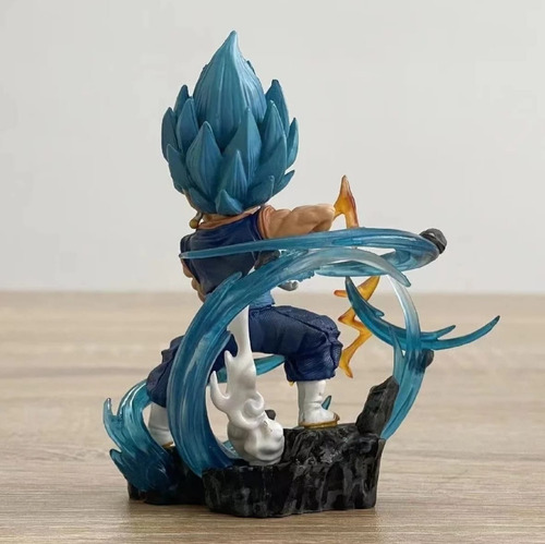 Mini Figura De Acción Colección De Vegito Vegetto Ssj Blue