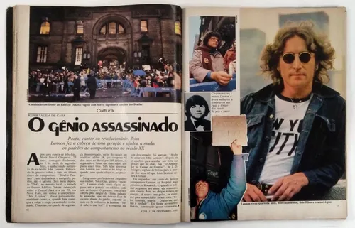Revista Veja Lennon E O Nosso Tempo Nº 641 1980