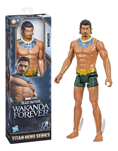 Pantera Negra Wakanda Forever Rei Namor Boneco Articulado