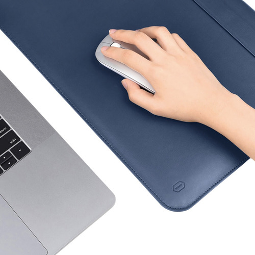 Capa Couro Magnética Wiwu Com Suporte Para Macbook Pro 13