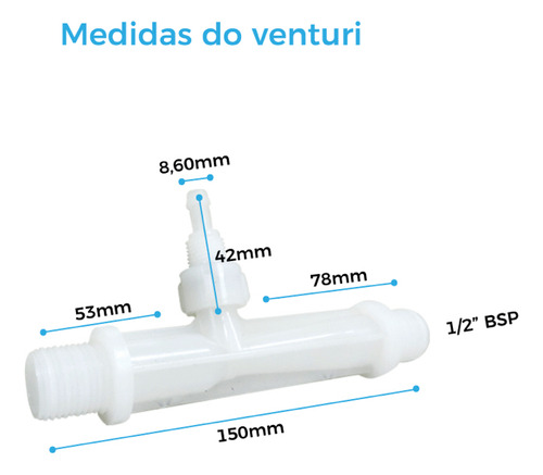Ozonizador Spa + 2000 C/ Injetor Venturi Para Hidro- Panozon