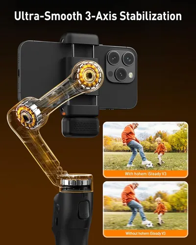 Hohem Isteady V3 Estabilizador Gimbal Para iPhone, 3-axis...