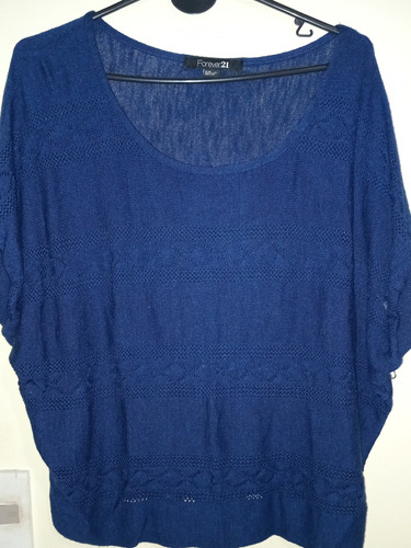 Blusa Mujer Forever 21 T.s/p Amplia Hombro Caido Impecables 