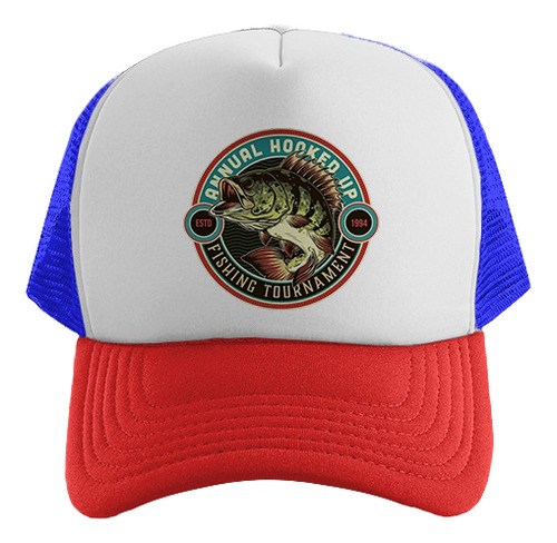 Gorra Trucker Pez Fishing Tournament Estampada