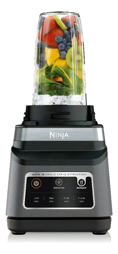 Ninja Duo Licuadora Y Extractor 1200w 3 Velocidades Bn750 Color Negro
