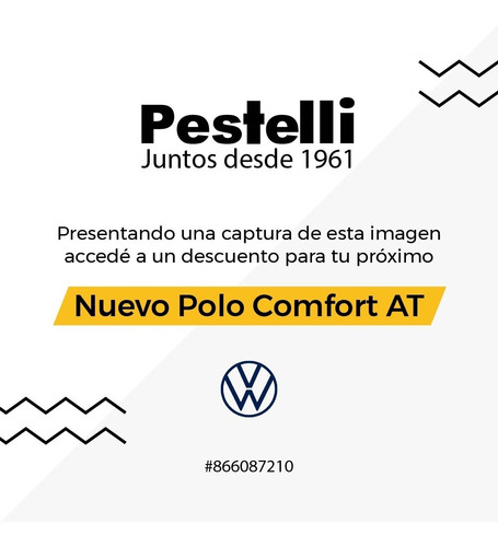Vw Nuevo Polo Comfortline At 0km 2021 // Pestelli