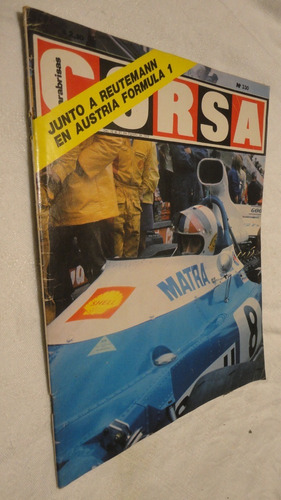 Revista Corsa Nº 330 - 1972 - Reutemann Austria 