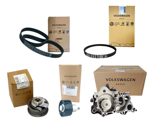 Kit Distribucion Completo Vw Polo Virtus 1.6 Msi Original