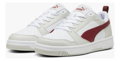 Puma Rebound V6 Color Beige/vino Para Caballero I