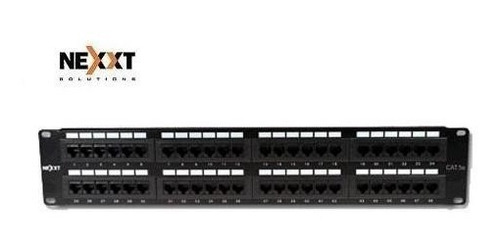 Imagen 2 de 4 de Patch Panel Marca Nexxt Categoría 5e 48 Puertos