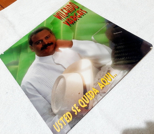 Lp Vinilo Wilfrido Vargas, Usted Se Queda Aqui