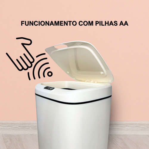 Lixeira Automatica Com Sensor Inteligente Eletronica