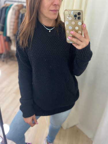 Sweater Pullover Tramado Mujer The Big Shop