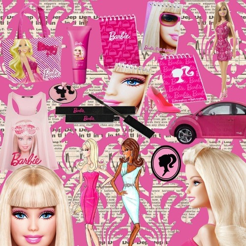 Kit Barbie Clipart Imágenes Png Diseño