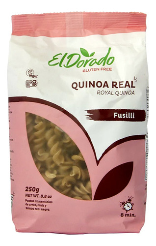 Fusilli De Quinoa Gluten Free El Dorado 250 G Pasta