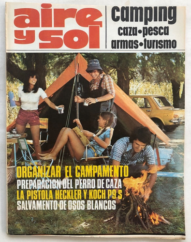 Aire Y Sol Nº 42 Caza Pesca Camping Marzo 1976