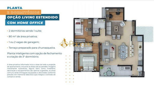 Imagem 9 de 16 de Apartamento Padrão Com 3 Quartos - 654004-v