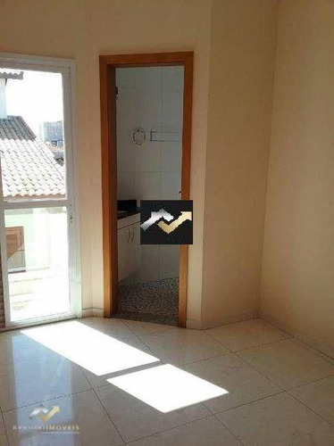 Imagem 18 de 27 de Cobertura Com 2 Dormitórios À Venda, 122 M² Por R$ 450.000 - Vila Homero Thon - Santo André/sp - Co1409