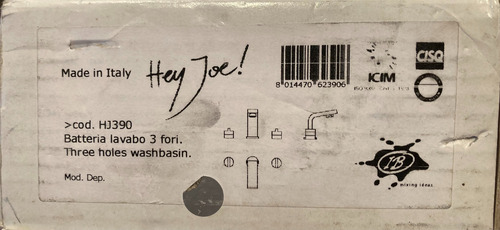 Grifería Para Lavamanos, Italiana 8 PuLG., Leer Descripción