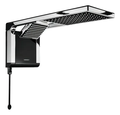 Ducha Elétrica Lorenzetti Acqua Duo Ultra Black Cromado 7800W 220...
