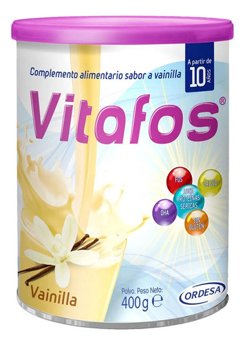 Vitafos Ordesa Complemento Alimentario Sabor Vainilla 400 G