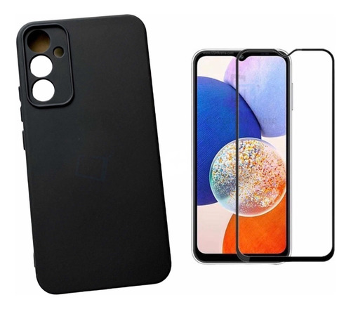 Carcasa Suave Para Samsung A14 5g + Lámina Pantalla