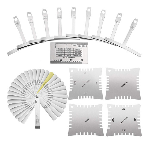 Juego De Herramientas De Medición De Guitarra Luthier, Regla
