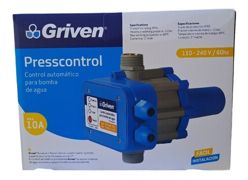 Presscontrol Automático Para Bombas De Agua Griven