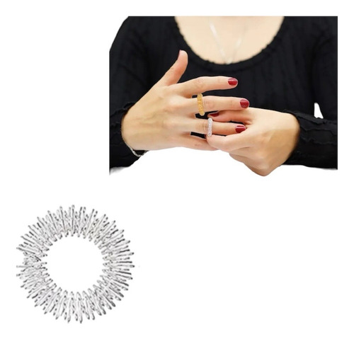 Anillos Sensoriales Acupuntura Reflexología Masaje 20 Pack