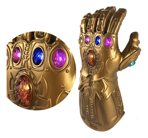 Guantes Del Infinito Thanos Flexible Led Vengadores Iron Man